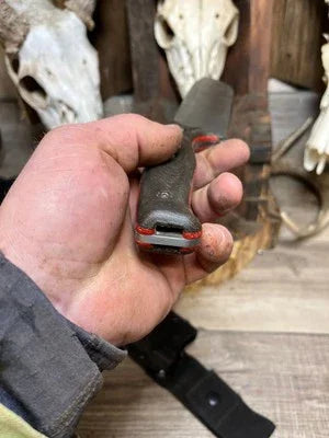 WTG Wolverine / Mountain Lion Canvas Micarta Handles - Carroll’s Custom Knife Scales