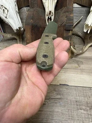 Esee 3 / Esee 4 Canvas Micarta Handles - Carroll’s Custom Knife Scales