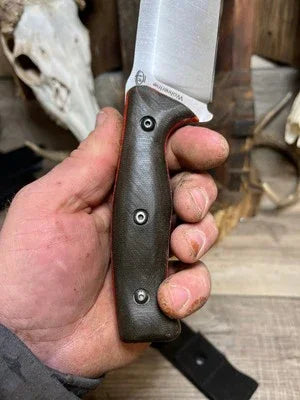 WTG Wolverine / Mountain Lion Canvas Micarta Handles - Carroll’s Custom Knife Scales