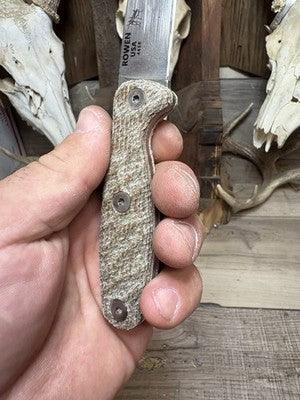 Esee Xancudo Burlap And Linen Micarta Handles