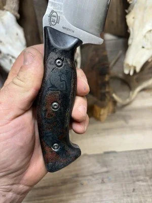 WTG Kodiak / Bear Claw / Grizzly Canvas and Burl Micarta Handles