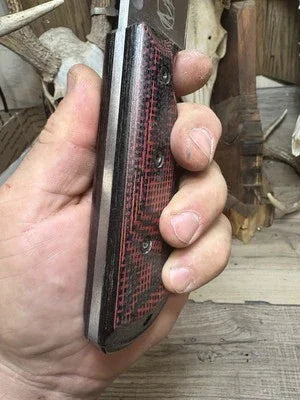 WTG Hellion Burlap Micarta Handles