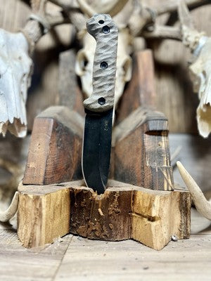 KA-BAR Becker BK2, BK9, Etc. Canvas Micarta Handles - Carroll’s Custom Knife Scales
