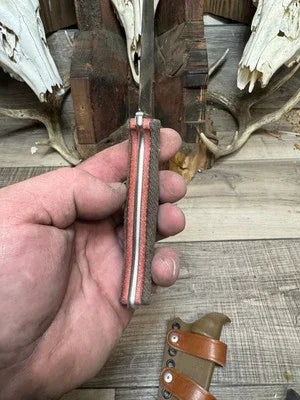 Lionsteel M2M Canvas Micarta Handles - Carroll’s Custom Knife Scales
