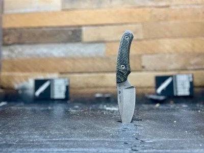 Buck Knives 662 Scout Canvas Micarta Handles - Carroll’s Custom Knife Scales