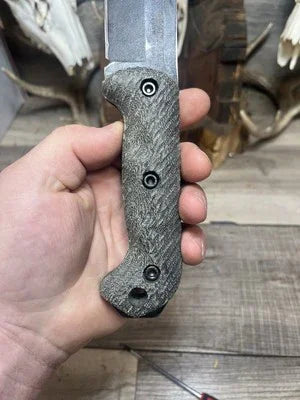 KA-BAR Becker BK2, BK9, Etc. Canvas Micarta Handles - Carroll’s Custom Knife Scales