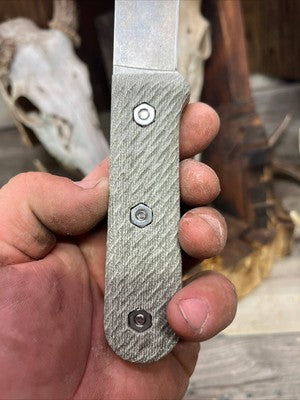 KA-BAR Becker Kephart BK62 Canvas Micarta Handles - Carroll’s Custom Knife Scales