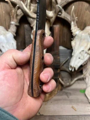 KA-BAR Becker BK15, BK16, BK17, BK18 Unstabilized Walnut Handles - Carroll’s Custom Knife Scales